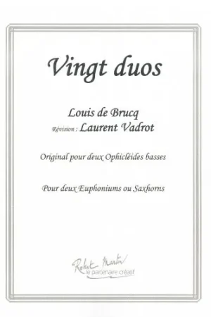 Vente flash - de Brucq L. Duos Euphoniums OU Saxhorns