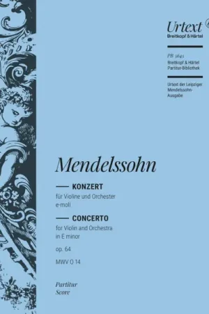 Bonne affaire - Mendelssohn F. Concerto OP 64 MW 0 14 Violon et Orchestre