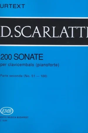 Scarlatti D. 200 Sonates Vol 2 Piano - Satisfait ou remboursé