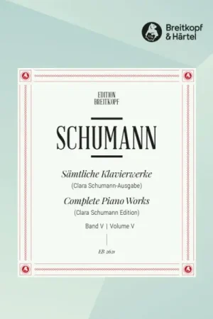 Schumann R. Complete Piano Works Vol 5 - Prix spécial