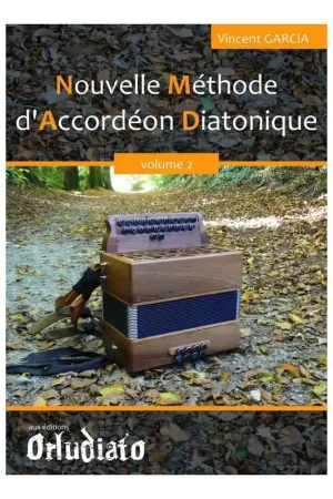 Prix usine | Garcia V. Nouvelle Methode D'accordeon Diatonique Vol 2