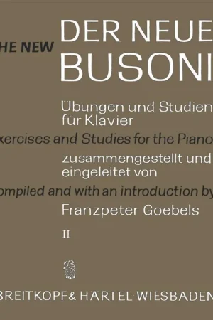 Busoni F. The New Busoni Vol 2 Piano | Best-seller
