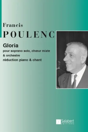 Réduction | Poulenc F. Gloria Chant Piano