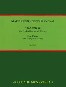 Grandval (de) Cl. Four Pieces Cor Anglais - Offre exceptionnelle