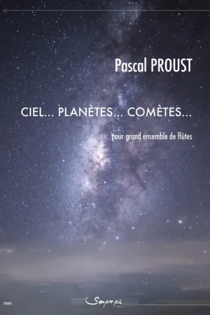 Prix exceptionnel | Proust P. Ciel... Planetes... Cometes Ensemble de Flutes
