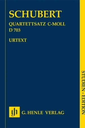 Tout nouveau | Schubert F. String Quartet D 703 Conducteur