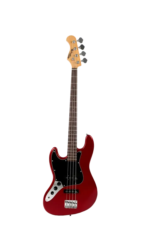 Haute qualité - Prodipe Guitars JB80LHRA Car Candy Red