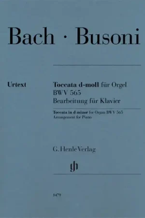 Très populaire | Bach J.s./busoni F. Toccata RE Mineur Piano-1