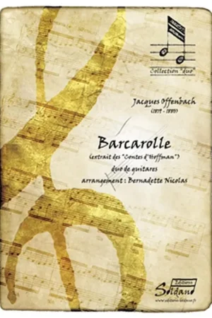 Nicola B. Barcarolle Des Contes D'hoffman Guitares | Top des ventes