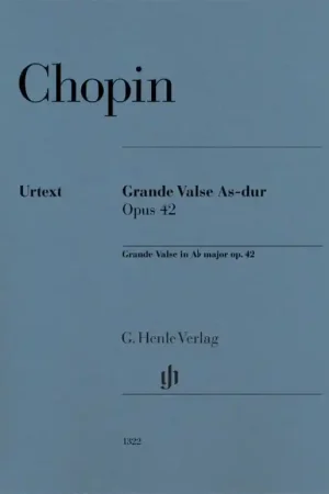 Top des ventes - Chopin F. Grande Valse OP 42 Piano