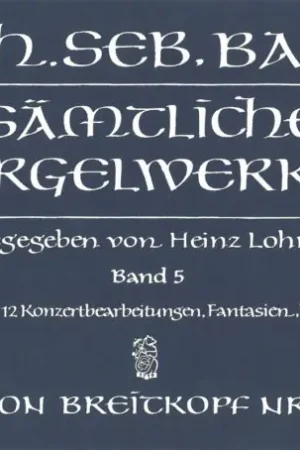 Bach J.s. Oeuvres Pour Orgue Vol 5 - Derniers jours