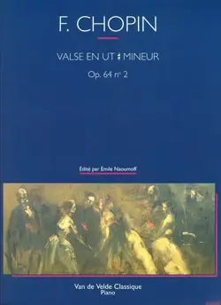 Chopin F. Valse en Do# Mineur OP 64 N°2 Piano - Prix mini