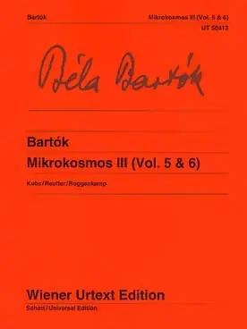 Bartok B. Mikrokosmos Vol 3 Piano-1 - Retour facile