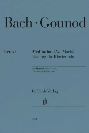 Tout juste ajouté - Bach J.s. /gounod C. Meditation (ave Maria) Piano