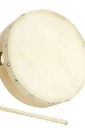 Tambourin Peau Naturelle 15 CM Sans Cymbalettes - Prix imbattable