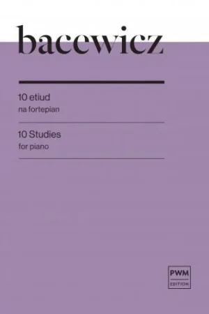 Bacewicz G. Etudes Piano - Commandez dès aujourd'hui