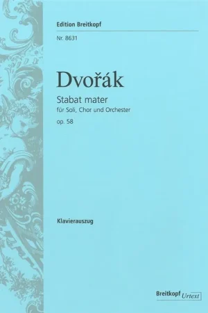 Bien noté - Dvorak A. Stabat Mater OP 58 Chant-2