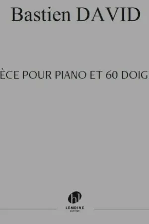Top des ventes | David B. Piece Pour Piano et 60 Doigts