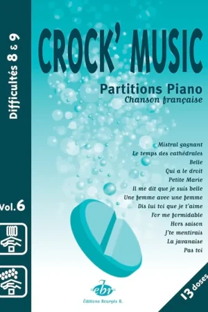 Crock Music Vol 6 Piano | Expédition rapide