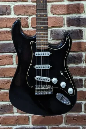 Top des ventes | Fender Custom Shop Postmodern Stratocaster Journeyman Relic Rosewood Aged Black