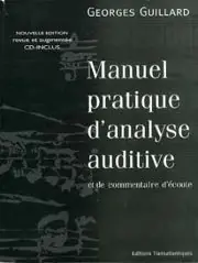 Guillard G. Manuel Pratique D'analyse Auditive | Dernières unités