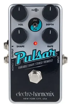Achat sécurisé - Electro Harmonix Nano Pulsar Variable Shape Stereo Tremolo