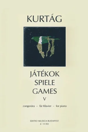 Kurtag G. Jatekok Games Vol 5 Piano - Très apprécié des clients