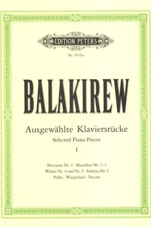 Balakirev M. Ausgewahlte Klavierstucke Vol 1 Piano - Excellente qualité