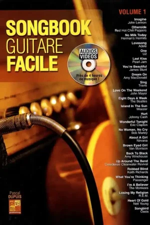 Songbook Guitare Facile Vol 1 - Offre du jour