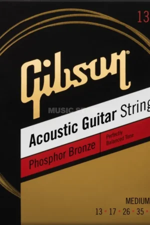 Tout juste arrivé - Jeu de Cordes Acoustique Gibson SAG-PB13 Medium Phosphore Bronze 13-56