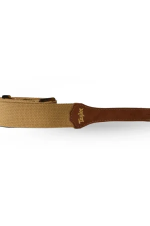 Sangle Taylor Guitars Strap Tan Cotton 2" - Dernière chance