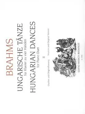 Brahms J. Danses Hongroises Vol 2 Piano 4 Mains - Expédition rapide