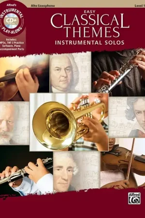 Ajoutez au panier - Easy Classical Themes Instrumental Solos Saxo Alto
