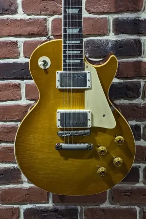 Bonne affaire | Gibson Custom Shop 1958 Les Paul Standard Reissue Heavy Aged Lemon Burst