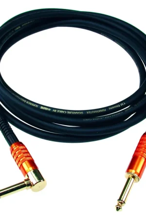 Produit phare | Cordon Jack Klotz TM-R0300 Signature Basse Funkmaster Noir 3 M