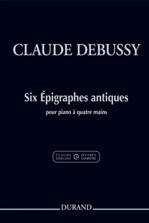 Très bien noté - Debussy C. Epigraphes Antiques Piano 4 Mains-1