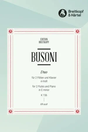 Busoni F. Duo K 156 Flutes - Top des ventes