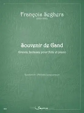 Seghers F. Souvenir de Gand Flute et Piano | Bon prix