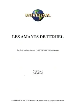 Les Amants de Teruel Pvg | Best-seller