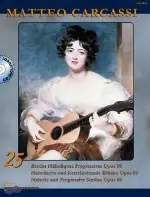 Livraison rapide - Carcassi M. 25 Etudes OP 60 Guitare-1