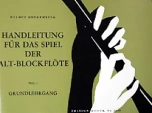 Monkemeyer H. Methode de Flute A Bec Alto Vol 1 | Soldes