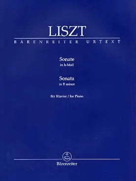 Achetez en ligne | Liszt F. Sonate en SI Mineur Piano