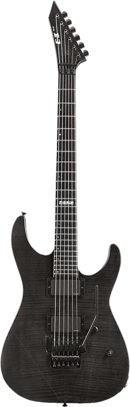 Esp E-II 2M2FM-STBLK Noir Transparent - Plus que quelques articles