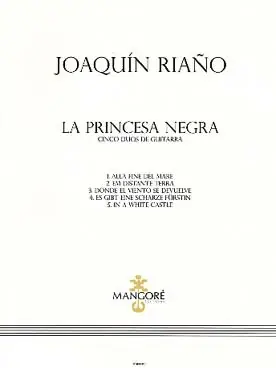 Riano J. la Princesa Negra Guitares - Disponible à la commande