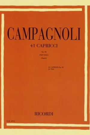 Campagnoli B. 41 Caprices Alto-2 - Achetez dès aujourd'hui