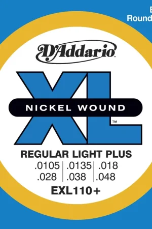 Incontournable | Jeu de Cordes D'addario Regularlight Plus EX110PLUS
