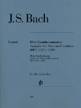Ajoutez au panier | Bach J.s. Sonates Alto