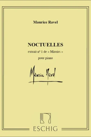 Excellente qualité - Ravel M. Miroirs: Noctuelles Piano