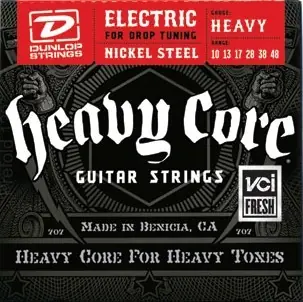Jeu de Cordes Electrique Dunlop Strings DHCN1048 Heavy Core 10/48 - Super offre