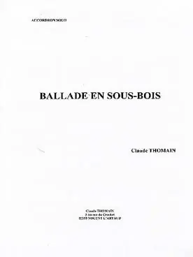 Thomain C. Ballade en Sous Bois Accordeon - Tout juste ajouté